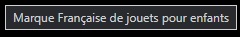 Marque Franaise de jouets